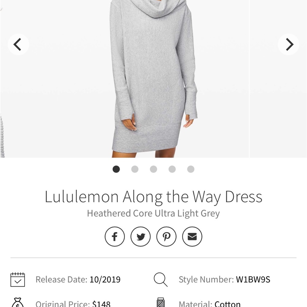 Brand new - Along the Way Lululemon dress